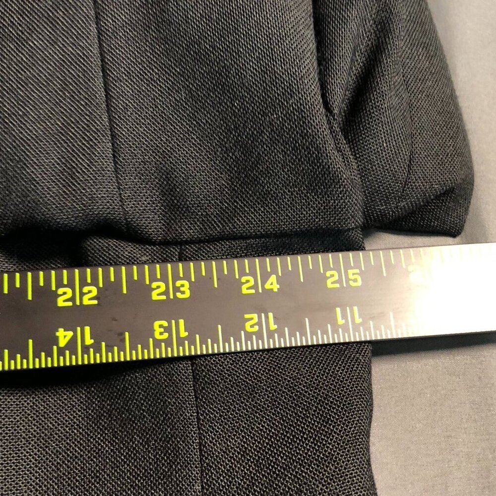 Stafford Men's Blazer Jacket 50R Black Sport Coat Double Button Classic Formal - Picture 5 of 16